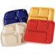 thumbnail image 5 of Bandeja de melamina para alimentos Carlisle FoodService Products 27 × 24 cm Azul Café, 5 of 8