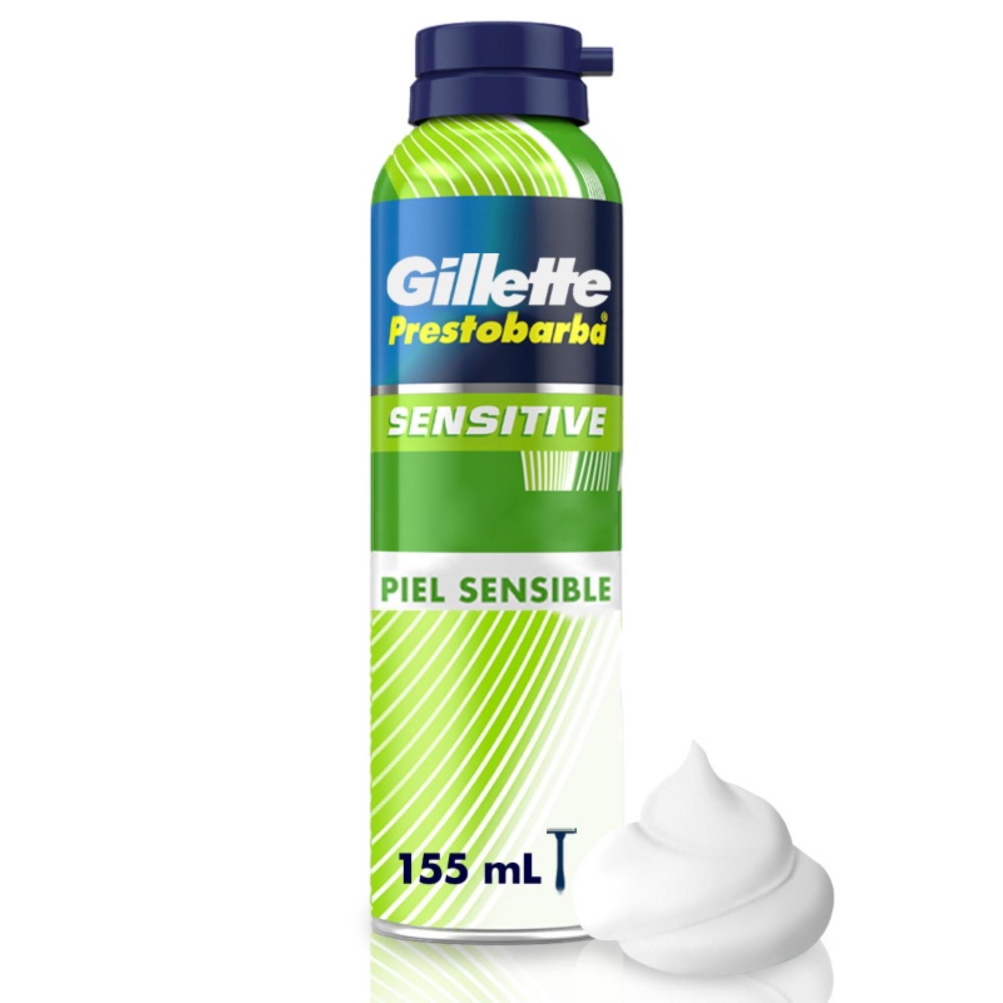 Gel De Afeitar Mach3 Sensitive Para Piel Sensible Lata 155 ml Gillette