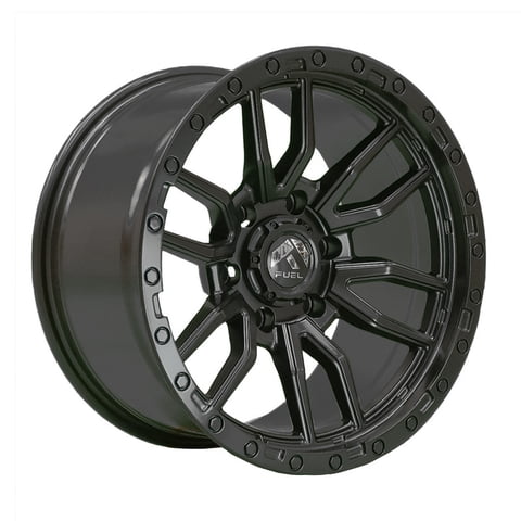 Pw Off Road - Set 4 Llantas 17X9 6X139 Et-5 Rebel6 Mb