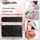 thumbnail image 4 of Almohadillas para Cabestrillo SHFGYG Pack de 2, Felpa con Puntos, Negro, 4 of 7