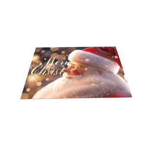 Magideal - Alfombra De Área De Papá Noel, Alfombras Navideñas, Decoración Navideña, Alfombra Navideña Para Puerta, Alfombra Para Interior Y Exterior, Lavandería, Estilo D
