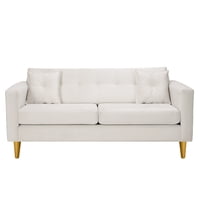 Bodevir - Sofa New Retro 3C Felpa 01 Crudo