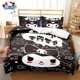 thumbnail image 1 of Cute- Bedspr-ead Cartoon An-imation Beddin-g Suit 3-D Printed Ligh-two Room De-cor Su-it 1 One Q-uilt Cover and 2 One Pi-llow, 1 of 5
