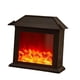 thumbnail image 5 of Linterna de chimenea pequeña con forma de chimenea falsa alimentada por USB o batería, LED con llama, decoración navideña decorativa para interiores y Techo plano, 5 of 5