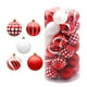thumbnail image 1 of Bolas De Navidad Colgantes Bolas De Decoración Colgante Para Exteriores 30 Piezas Rojo, 1 of 5