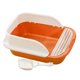 thumbnail image 5 of Caja De Arena Para Gatos Con Pala Desmontable Alta Bandeja Para Gatos Inodoro Para Gatos Naranja Grande, 5 of 5
