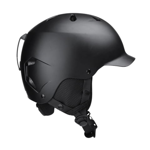 Magideal - Casco De Esquí, Casco Deportivo, Casco Portátil Transpirable, Accesorios De Esquí Para Patinaje Sobre Ruedas De Montaña, Escalada En Roca Para Mujeres Negro