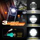 thumbnail image 3 of Faro LX-LIGHT LED Redondo 15 cm 80 W Aprobado DOT Plateado, 3 of 7