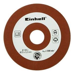 Disco Abrasivo 3,2 Mm Afilador Cadenas Einhell Ge-Cs 18 Li Rojo