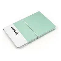 Libreta Pantone Mediana Con Elástico Horizontal Menta