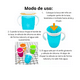 thumbnail image 4 of Vaso Taza Antiderrame Mágica Para Bebes Y Niños 360° Color Verde, 4 of 4