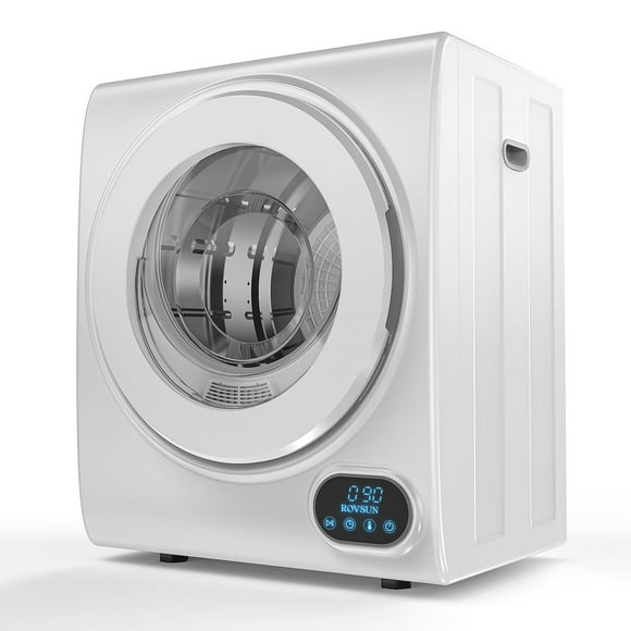 Secadora de ropa ROVSUN portátil de 1,5 pies cúbicos, 850 W, 110 V, acero inoxidable