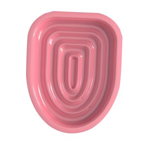 Ioensy - Entrenador De Inodoro Para Gatos, Asiento Urinario De Plástico Para El Hogar, Orinal, Juego De Entrenamiento Para Inodoro Para Gatos, Rosa, Solo Bandeja