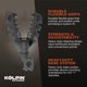 thumbnail image 4 of Soporte de barra Kolpin Rhino Grip XLR negro 3/4‑1" (1,9‑2,5 cm), 4 of 7