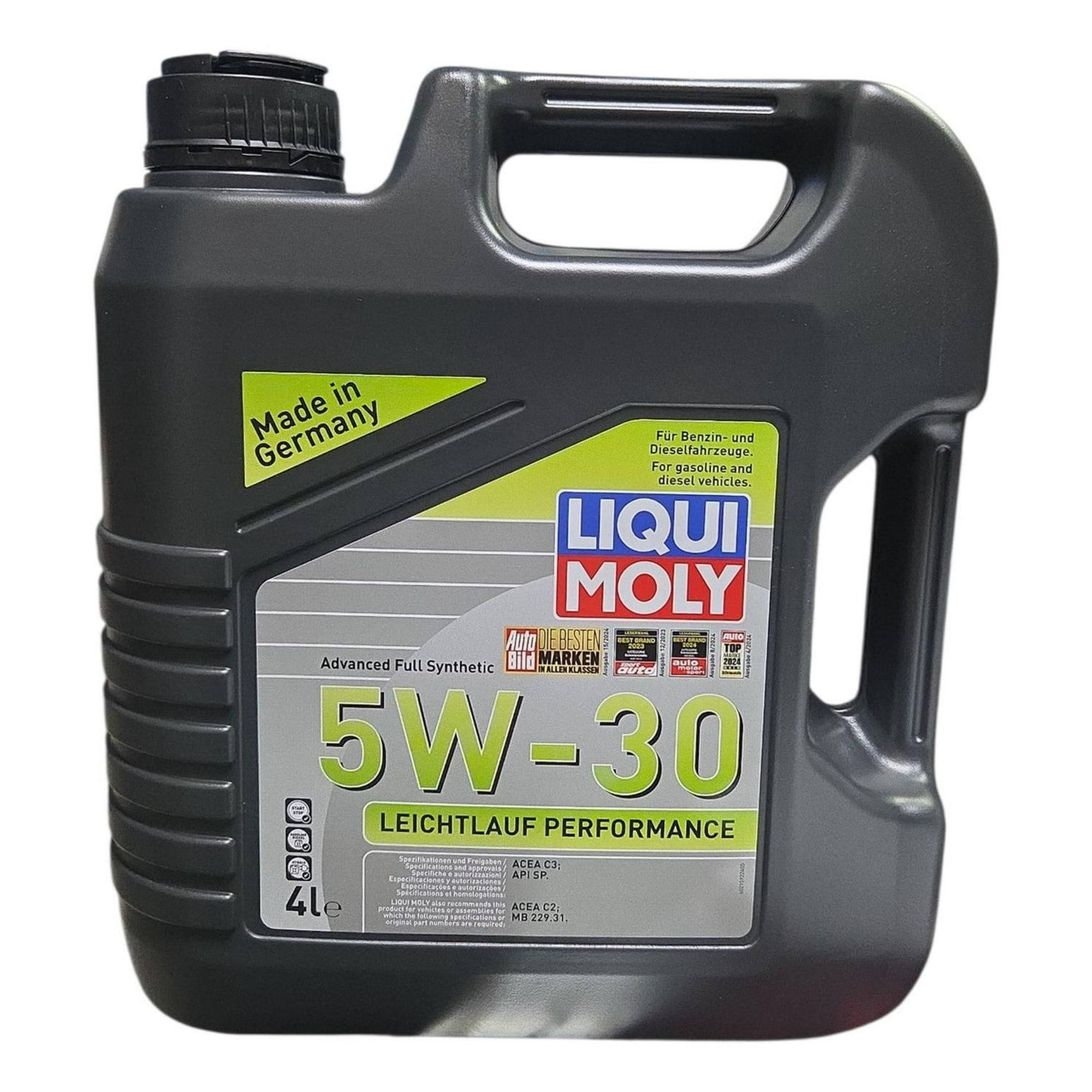 Aceite Para Motor 5w 30 Liqui Moly Leichtlauf Sintetico 4l