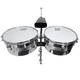 thumbnail image 2 of Timbales 13x14xH6.5'' plateada Tumbao, 2 of 4