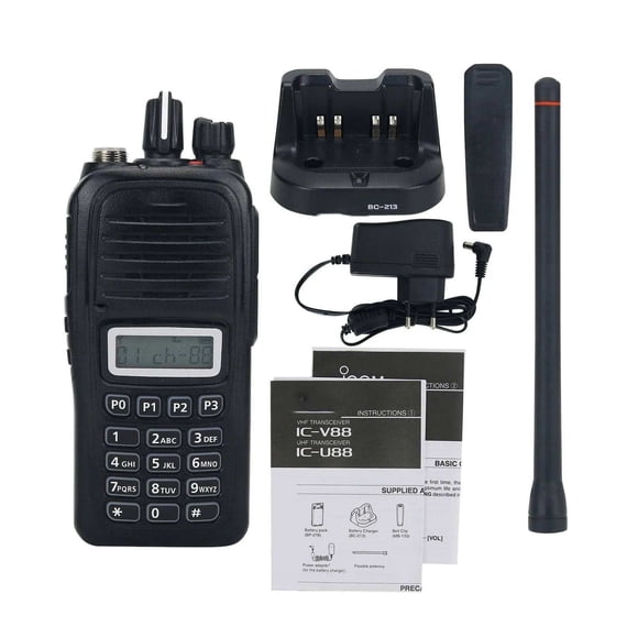 Transceptor Icom IC-V88 VHF Portátil 5.5W Negro