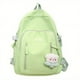thumbnail image 1 of 1pc Simple Solid Color Backpack, Preppy Versatile Casual Schoolbag, High School Middle School Students Backpack, College Students Travel Backpack, Students Commuter Bag For Daily Use, 1 of 5