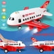 thumbnail image 3 of Avión de juguete Dwi Dowellin con coche de bomberos y tapete de juego 3+ Y, 3 of 6