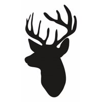 Rienda Libre Graphics - Decomural Stag Head Woodland Animals Ws-17165