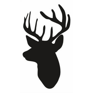 Rienda Libre Graphics - Decomural Stag Head Woodland Animals Ws-17165