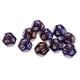thumbnail image 1 of Dados Poliédricos D12 De 12 Caras De 10 Piezas Para Juegos De Mesa De Dragones Y Mazmorras, Café Púrpura, 1 of 3
