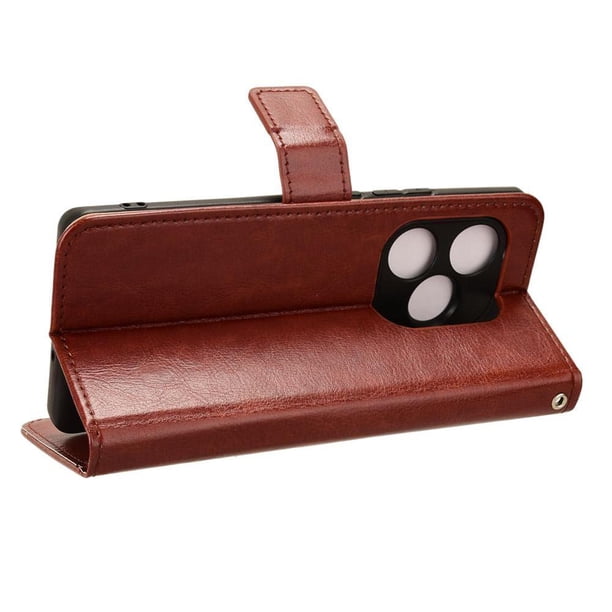 Funda tipo libro para Realme GT NEO 6, cartera todo‑en‑uno, funda multifuncional con tarjetero y correa de muñeca desmontable