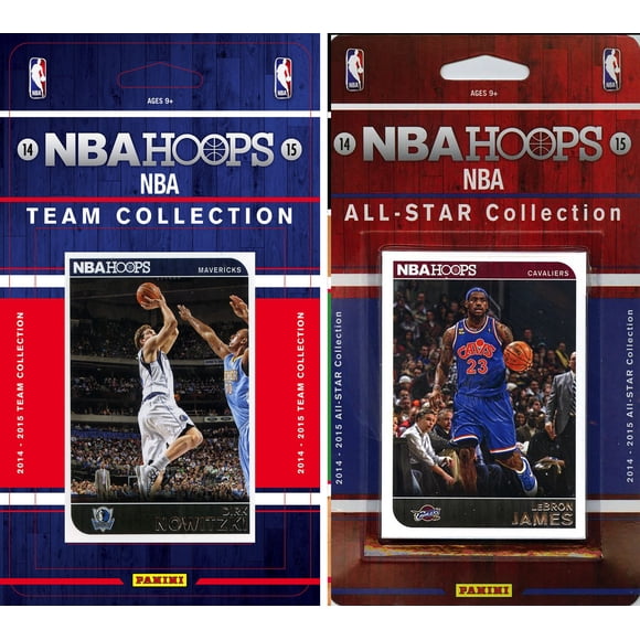 Set de baloncesto C&I Collectables NBA Dallas Mavericks 2014-15