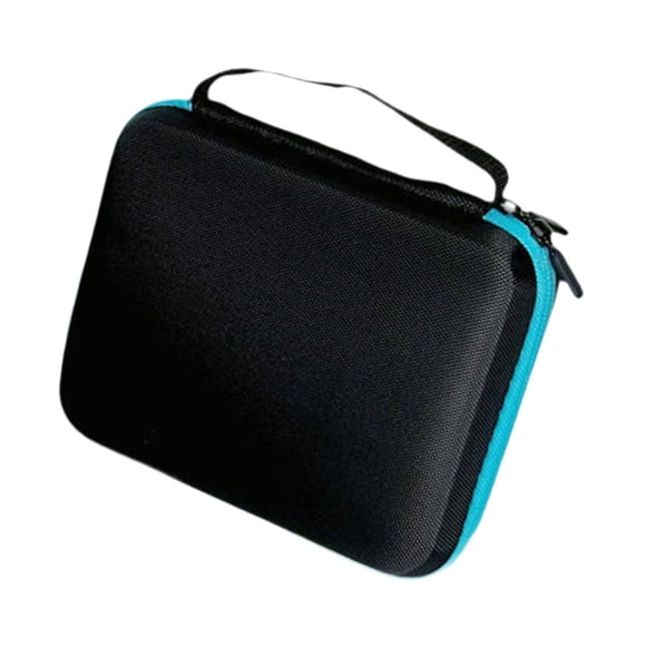Estuche Profesional Para Guardar Yoyos Con Bolsa Interior De Malla Y 6 Compartimentos, Color Azul
