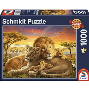 Schmidt - Puzzle 1.000 Piezas Adorables Leones