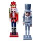 thumbnail image 4 of Figuras De Cascanueces De 12 ", 2 Uds., Figuras Decorativas De Navidad, Decoración Hecha A Mano, Estilo P, 4 of 5