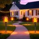 thumbnail image 3 of Walensee Solar Lights Outdoor with Flickering Flame, 96 LED, 4 Pack, 3 of 3