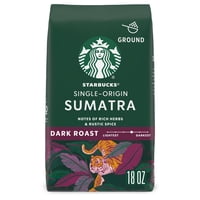 Café Molido Starbucks Sumatra Dark Roast 100% Arábica 500 G