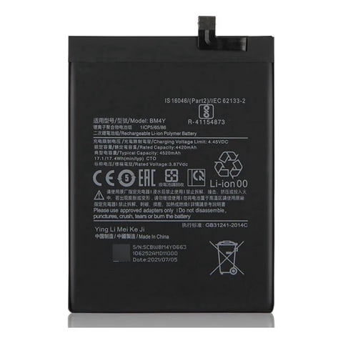 Genérico - Batería (Bm4Y) Para Xiaomi Poco F3 Redmi K40 Pro K40 Pro+