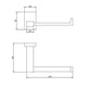 thumbnail image 2 of Porta papel taff cromo, 2 of 2
