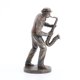 thumbnail image 4 of Escultura Veronese Design de saxofonista en bronce, 18 cm, 4 of 8