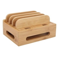 Bothyi - Estación De Acoplamiento Multidispositivo De Madera Para Escritorio, Soporte De Carga Para Tableta