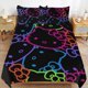thumbnail image 4 of Hello Kitty Bedding Sets for Kids Men Women Twin Size Comforter Set, 4 of 5