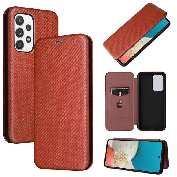 Funda Flip para FOXDOCK Samsung Galaxy A53 5G - Funda magnética de negocios, funda protectora delgada