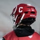 thumbnail image 5 of Casco de lacrosse STX Aero blanco con máscara plateada, 5 of 9