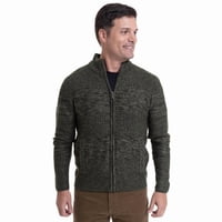 Kotting - Sweater Full Cierre Verde Musgo