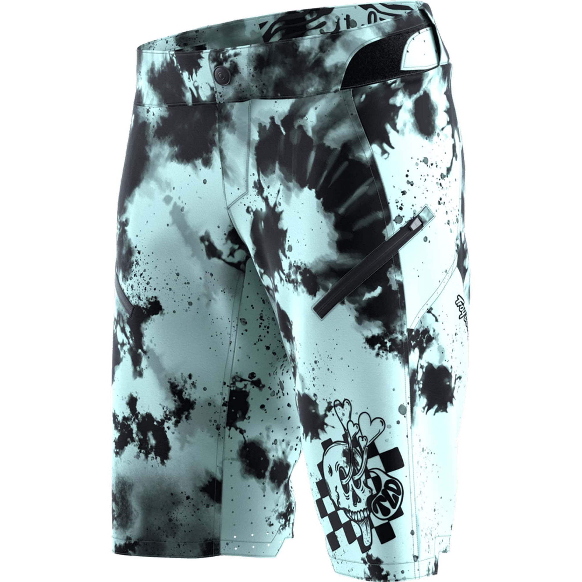 Shorts Troy Lee Designs Lilium Para Mujer, Color Mist, Talla Xl, 53 X 33 Cm