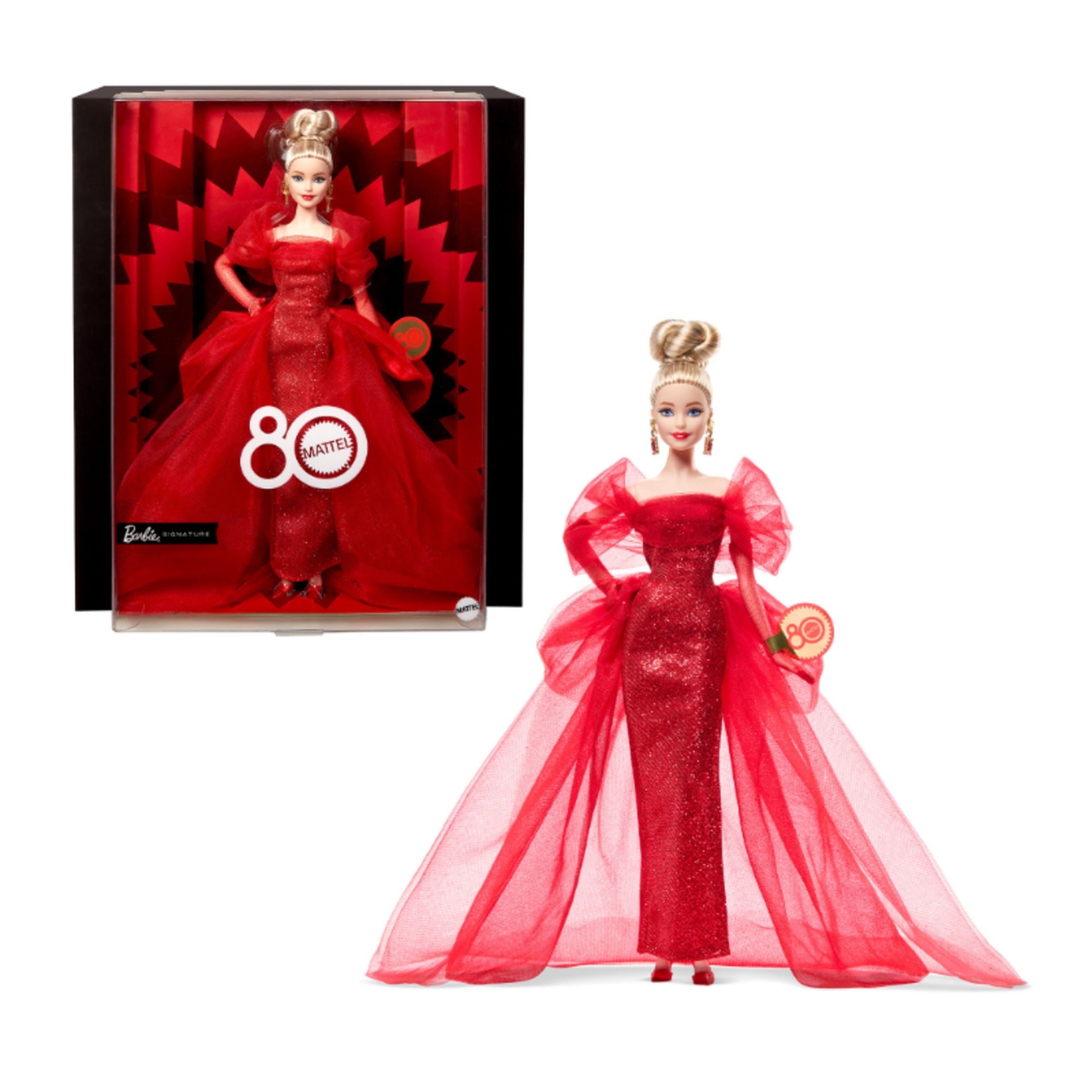 Muñeca Barbie Mattel 80Th Anniversary