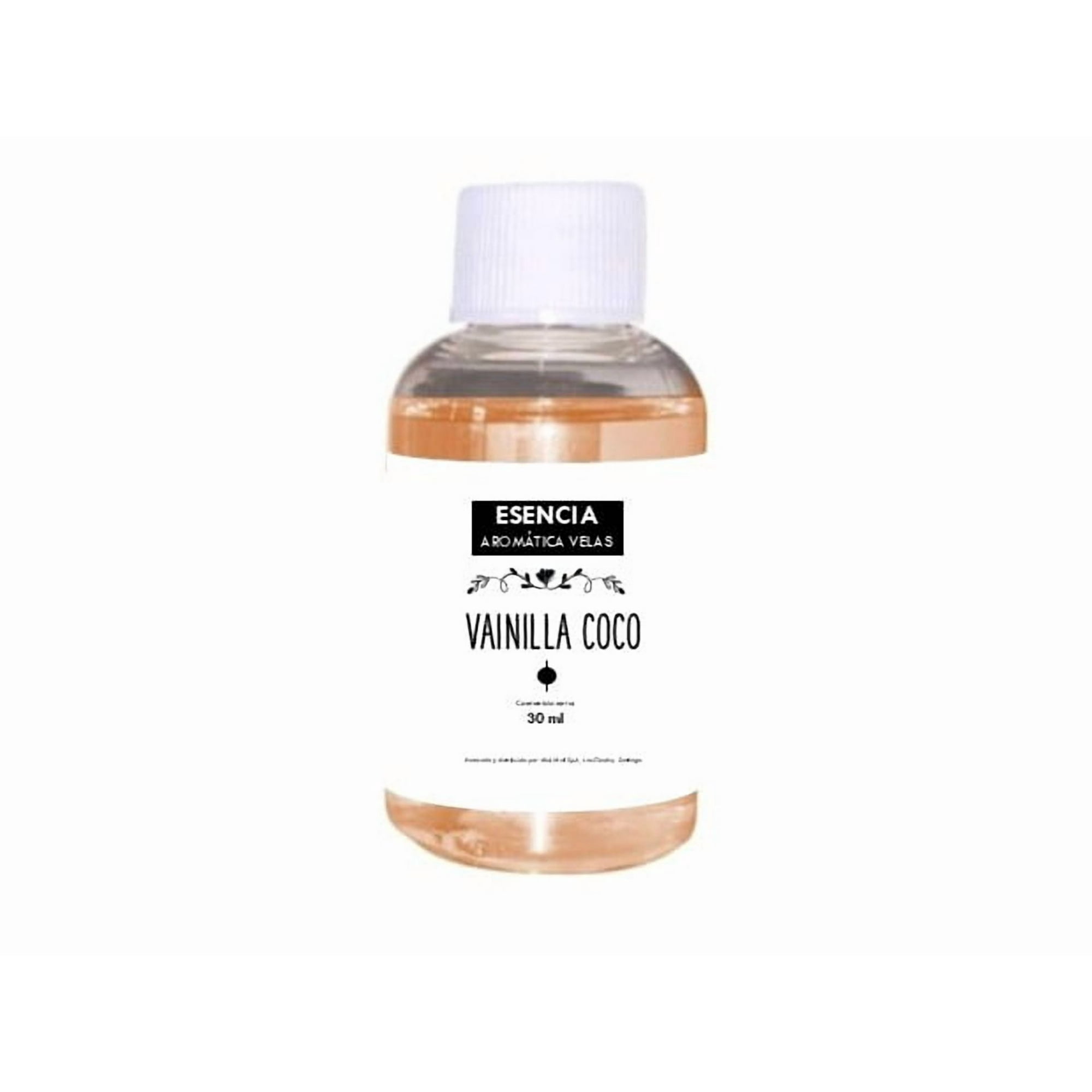 Aromas Mini Mall - Esencias Aromáticas Pura Para Velas De Soya Y Parafina 30ml Coco Vainilla