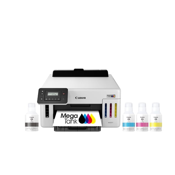 Impresora Canon MegaTank GX5120 inalámbrica: solo imprime en blanco