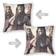 thumbnail image 2 of El Hombre del Norte Fundas de almohada de terciopelo con tema, regalos de funda de almohada, decoración para el hogar, cojín de lanzar, regalo de cumpleaños para fans y parejas. 45cm x 45cm., 2 of 6