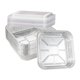 thumbnail image 1 of Bandeja para hornear Waytiffer 20 cm, pack de 20 unidades desechables de aluminio, 1 of 7