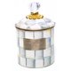 thumbnail image 1 of Tarro MACKENZIE-CHILDS Pequeño a Cuadros Gris y Blanco, 1 of 6