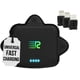 thumbnail image 1 of Cargador portátil Rush Charge Universe 3 en 1 3300 mAh negro, 1 of 9
