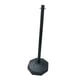 thumbnail image 4 of Poste De Estacionamiento De Cono De Poste De Tráfico De 33 Pulgadas Con Base Rellenable Para Precaución De Tráfico Negro, 4 of 5